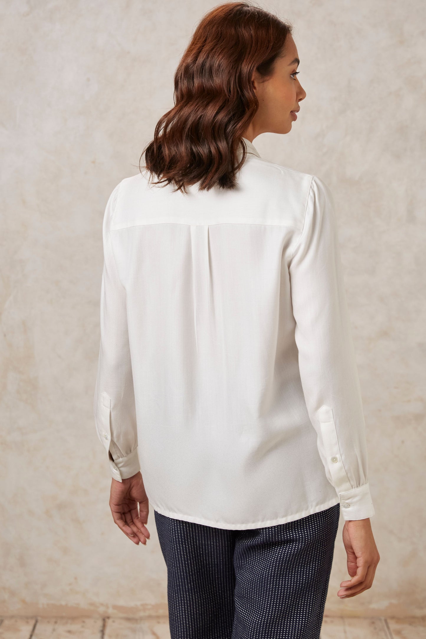 Aspen Paitapusero - 100% Tencel™ Lyocell - Valkoinen - People Tree - Ekologinen ja eettinen valmistus