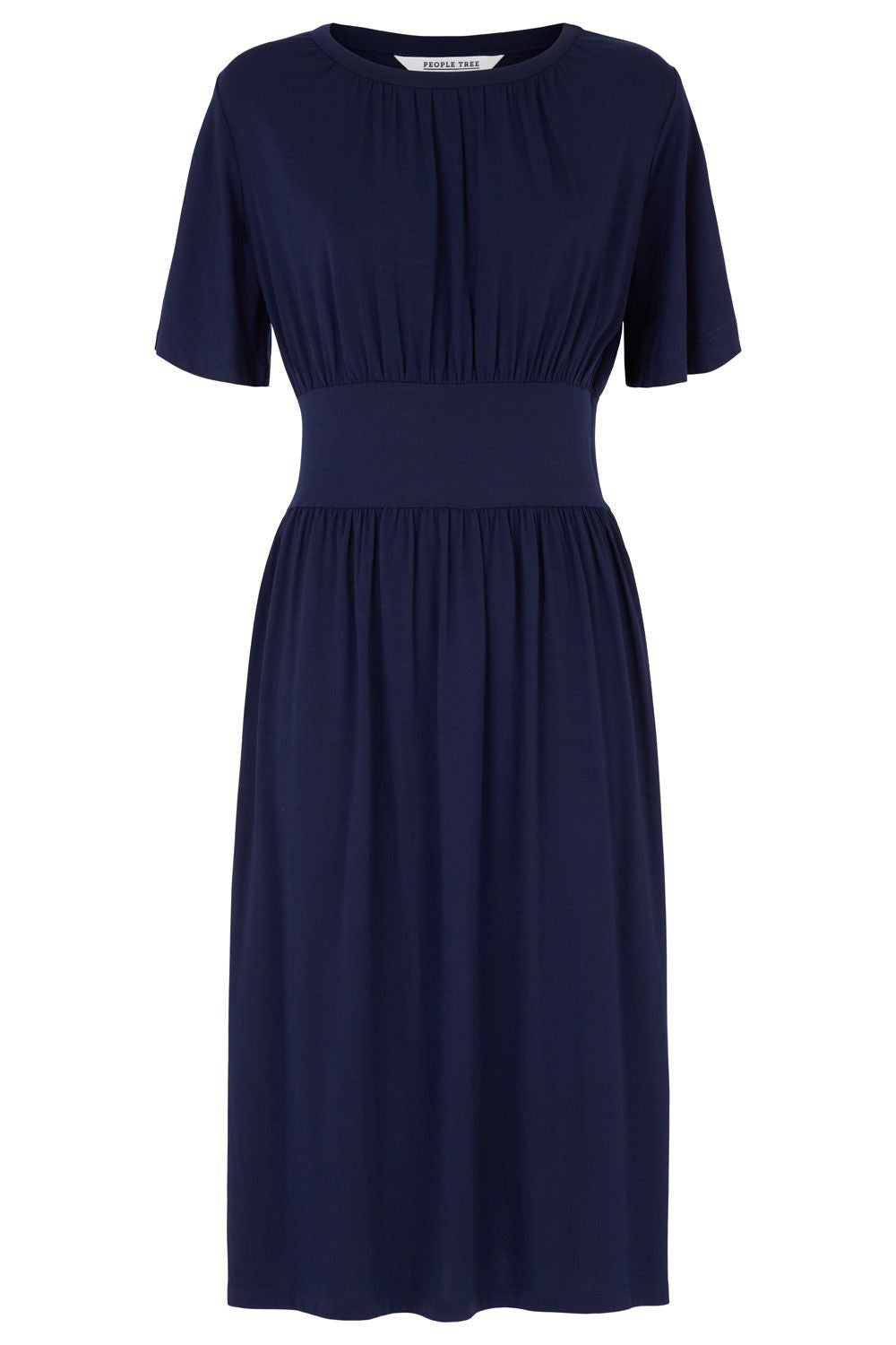 Becca Mekko - Ekologinen neulottu Tencel Lyocell - Navy - People Tree - Eettinen Reilun kaupan valmistus