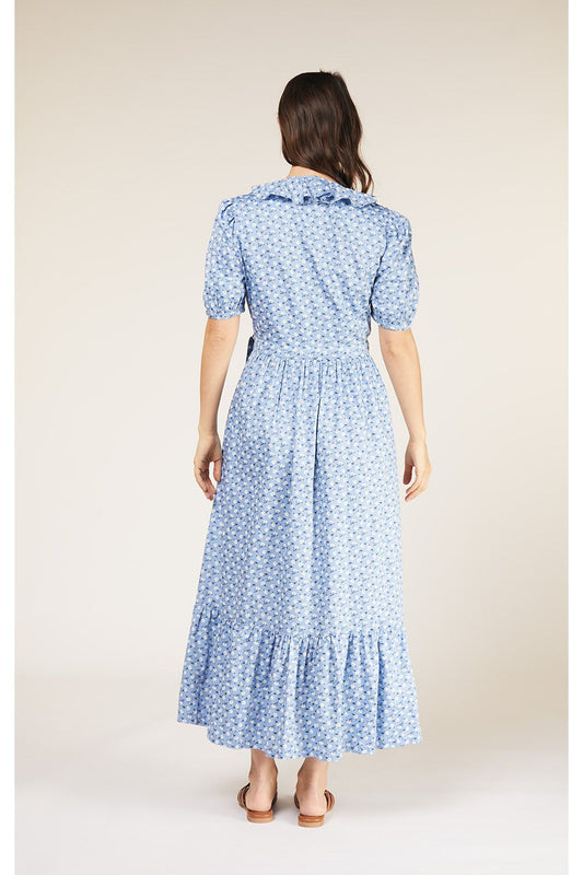 V&A Izzy Kietaisumekko - 100% Luomupuuvillaa - People Tree - Eettinen ja ekologinen kesämekko