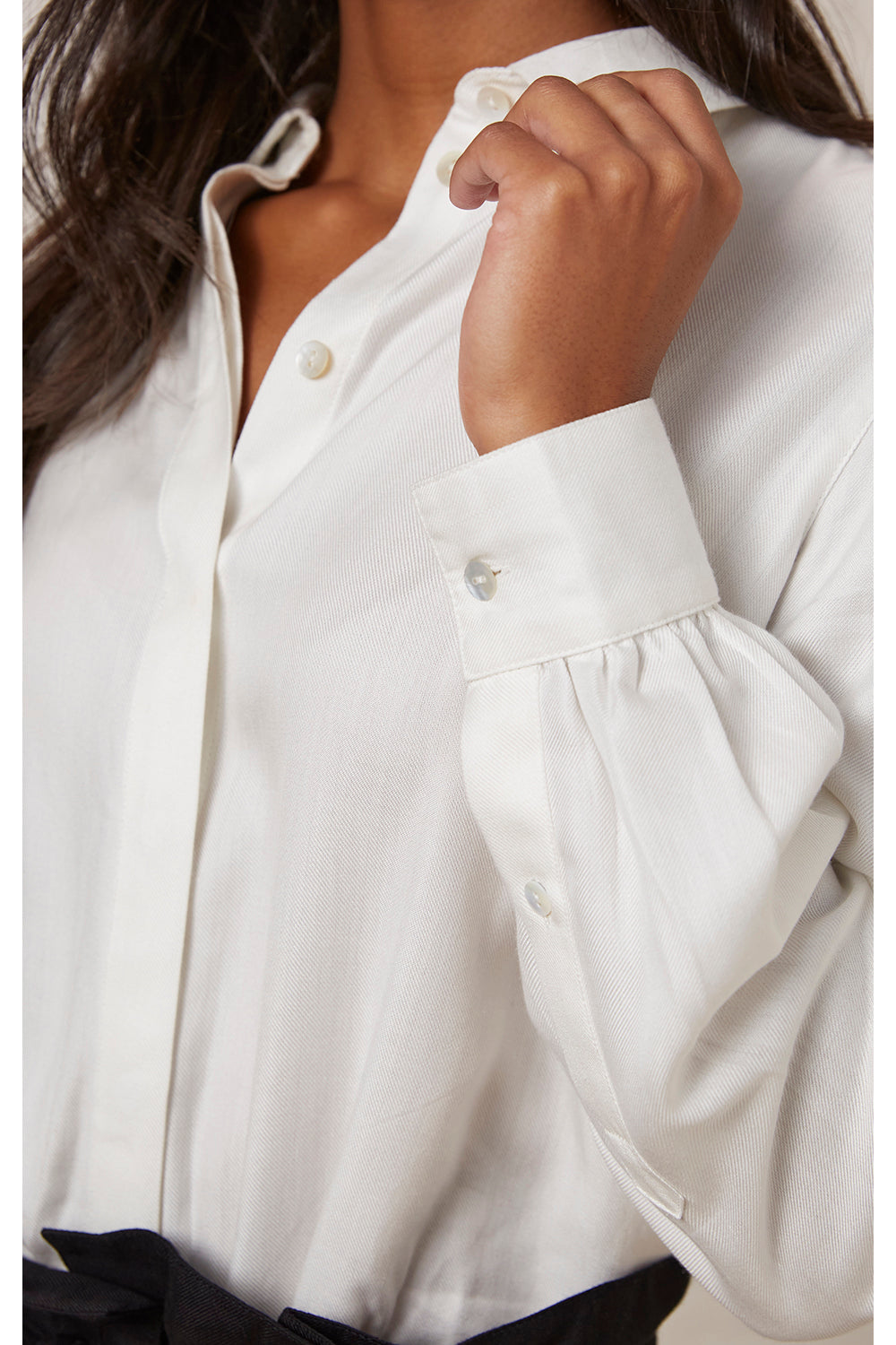 Aspen Paitapusero - 100% Tencel™ Lyocell - Valkoinen - People Tree - Ekologinen ja eettinen valmistus
