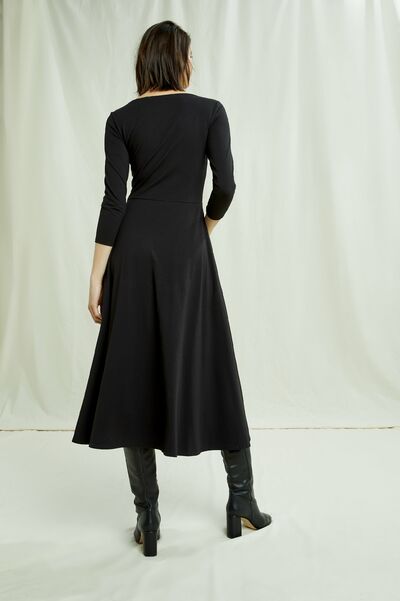 Valencia Mekko -Reilun Kaupan Luomupuuvillaa - Musta - People Tree