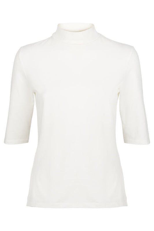 Cecily Turtleneck Toppi - XS-M - Luomupuuvillaa - Musta - People Tree