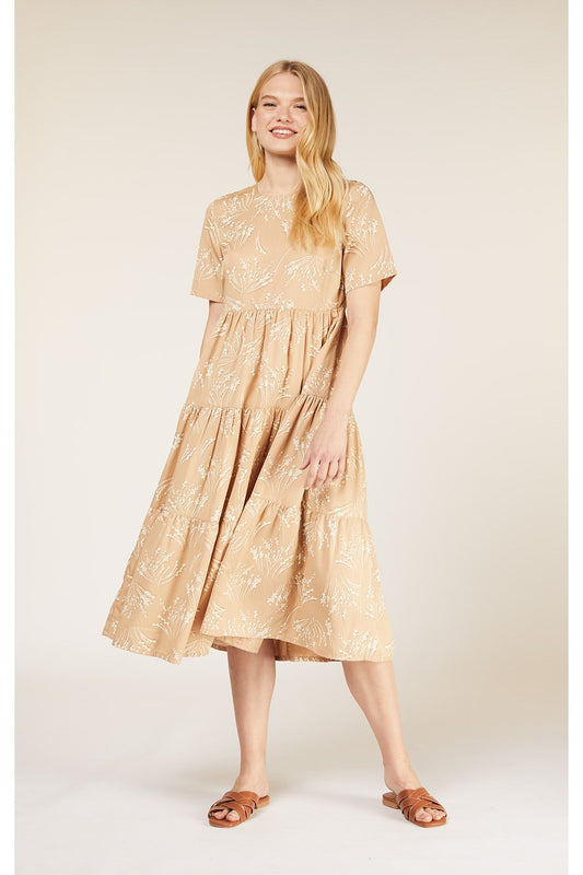 Kit Pellavansiemenkuvio Mekko - M/L- 100% Tencel/Lyocell - People Tree