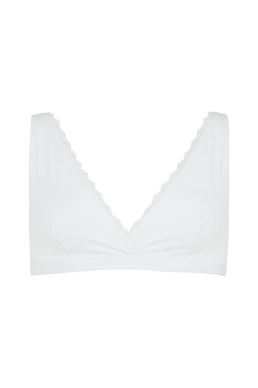 Pitsi Rintaliivit - Reilun kaupan luomupuuvillaa - Valkoinen - People Tree