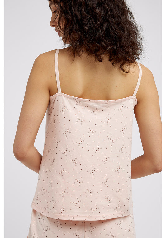 Kissaprintti Camisole - 100% GOTS sertifioitua Luomupuuvillaa - People Tree